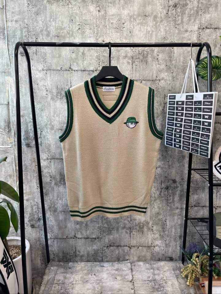말본 그린버킷햇 조끼(3color)