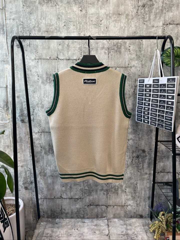말본 그린버킷햇 조끼(3color)
