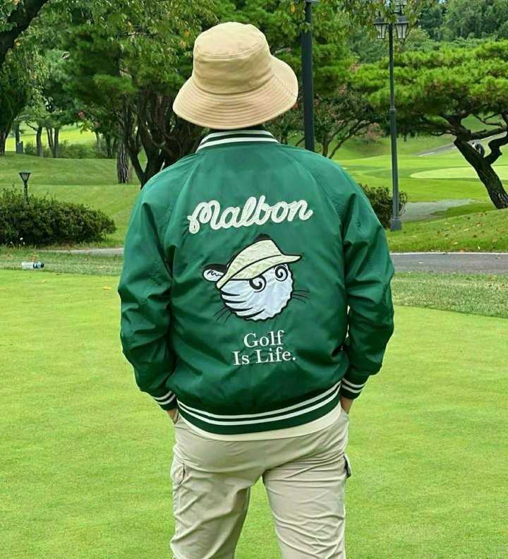 말본 남성 Tiger 버킷 스타디움 자켓(2color)