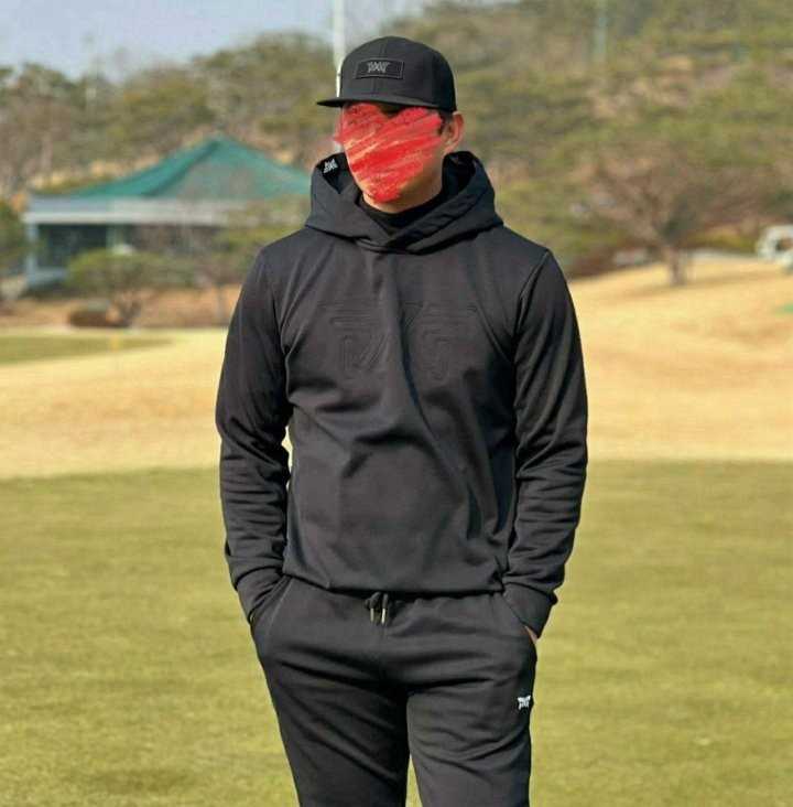 PXG 맨즈 엠보로고 풀오버 후디&팬츠 기모set