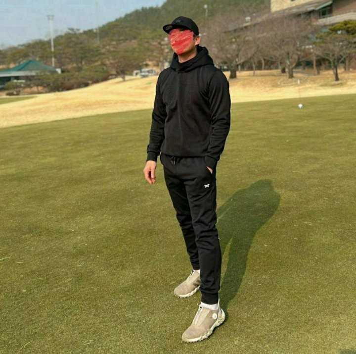 PXG 맨즈 엠보로고 풀오버 후디&팬츠 기모set