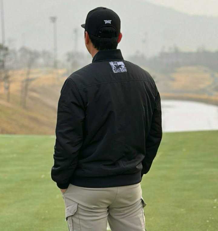 PXG 남성 X KJG MA-1 양면 점퍼