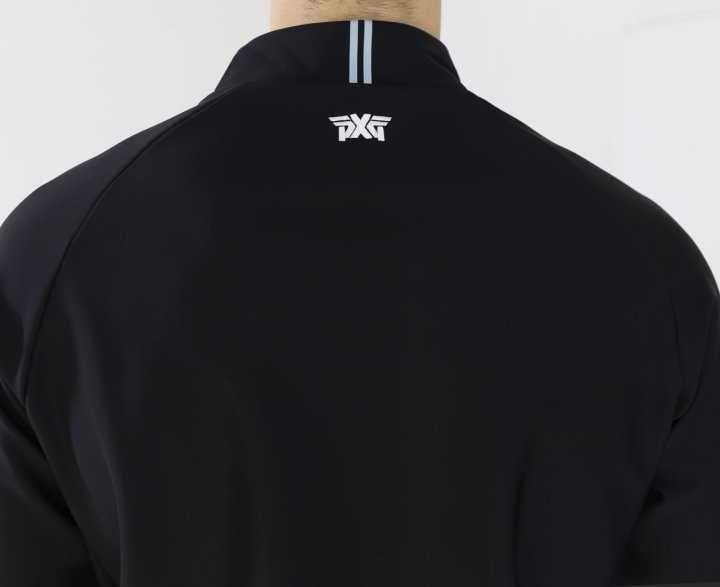 PXG 남성 퀄팅 패딩 짚넥 맨투맨(2color)