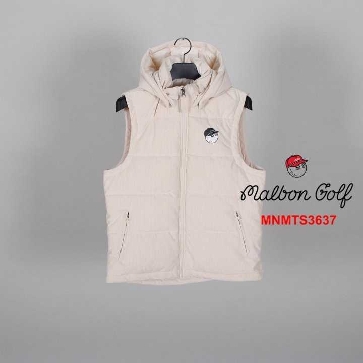 말본 남자 MNMTS3637 코듀로이 패딩 베스트 조끼(2color)