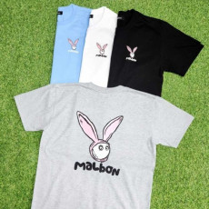 말본 RABBIT 볼캐릭터 아트웍 라운드 티셔츠(4color)