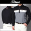 타이틀리스트 기모 삼단배색 카라티(2color)
