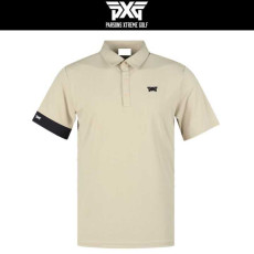 PXG 남성 소매배색 반팔카라(4color)
