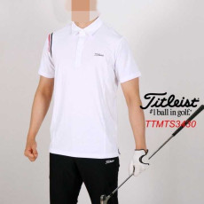 타이틀리스트 남자 TTMTS3430 보더 반팔 카라티셔츠(2color)