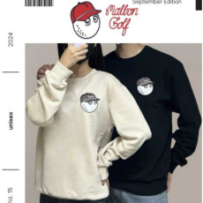 말본 남녀공용 자수패치 맨투맨(2color)