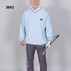 말본 남자 3843 V피스테 바람막이 티셔츠(2color)