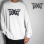 PXG G. 카모플라주 빅 로고 나염 쭈리 세미오버핏 맨투맨(2color)