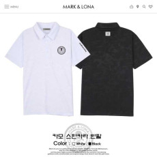 마크앤로나 남성 카모 스판카라 반팔(2color)