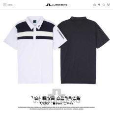 제이린드버그 남성 가슴 니트싱글 스판카라 반팔(2color)