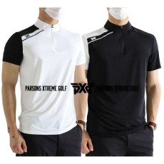 PXG 남성 어깨 메쉬 반집업(2color)