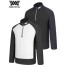PXG 남성 퀄팅 하이브리드 기모 반집업(2color)
