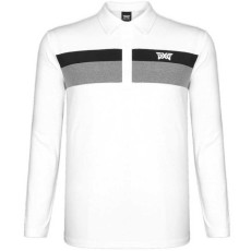 PXG 남성 배색 기모 긴팔 카라티(2color)