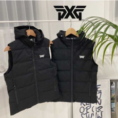 PXG 덕다운 커플후드베스트