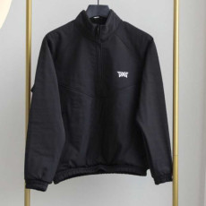 PXG 남성 수입고급 하프 집업 긴팔 티셔츠