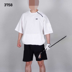 PXG 남자 3758 넥지퍼 반팔 아노락(2color)