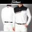 타이틀리스트 멀티 배색 스트라이프기모 긴팔(2color)