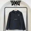 PXG 남성 베이직 자수로고 기모 후드 아노락 자켓