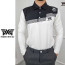 PXG 남성 기모 삼단 배색 티셔츠(2color)