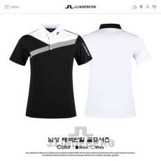 제이린드버그 남성 멀티배색 스판카라 반팔(2color)