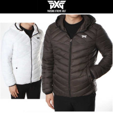 PXG 격자퀼팅 후드 경량패딩(4color)