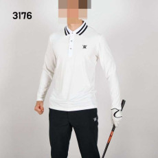 어뉴 남자 3176 카라두줄 기모 긴팔 카라티(3color)