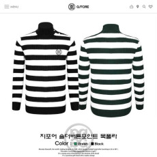 지포어 숄더버튼 포인트 목폴라(2color)