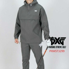 PXG 남자 PXMST3299 기모 후드아노락 트레이닝 세트(2color)