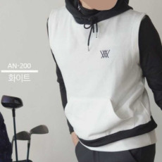 어뉴 남성 AN-200 후드베스트(2color)