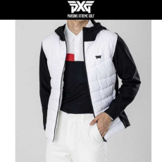 PXG 후드 경량 배색 집업(2color)