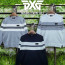 PXG 남성 가슴 3라인 자수 라운드니트(3color)