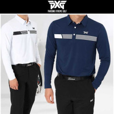 PXG 남성 가슴 다섯줄 긴팔(2color)