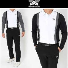 PXG 남성 서스펜더 배색 긴팔(2color)