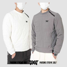 PXG 사선 방풍 패딩 맨투맨(2color)