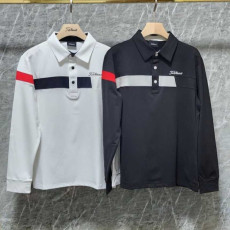 타이틀리스트 남성 가슴라인 기모카라티셔츠(2color)
