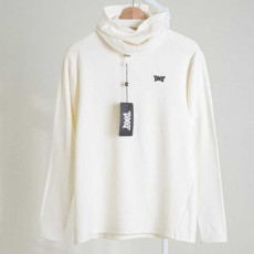 PXG 남성 윈터 넥 워머 포인트 플리스 롱 슬리브 티셔츠(2color)