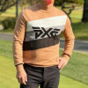 PXG 맨즈 뉴 빅로고 라운드넥 스웨터