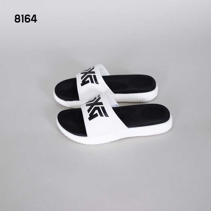 PXG 남녀공용 8164 로고 슬리퍼