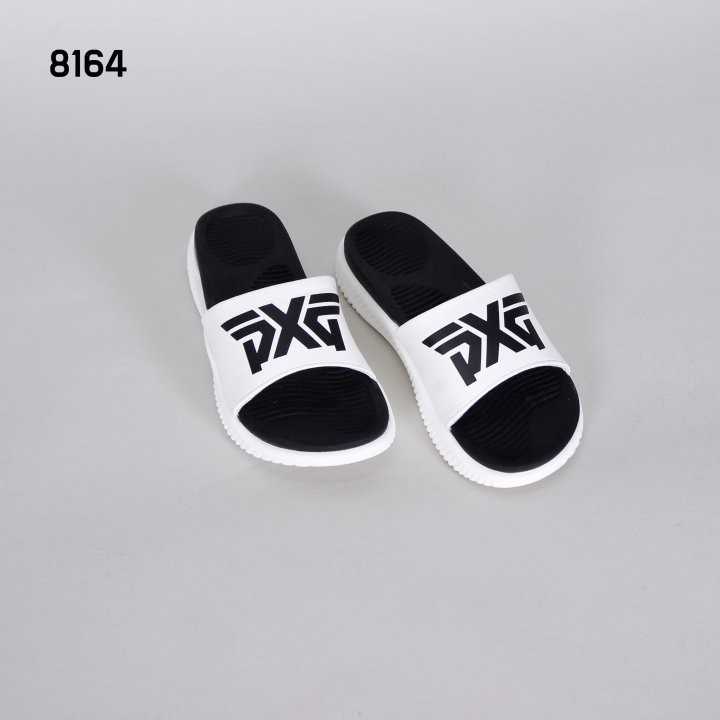 PXG 남녀공용 8164 로고 슬리퍼