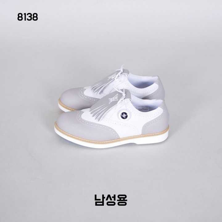 어뉴 남녀공용 8138 테슬 스파이크리스 골프화(2color)