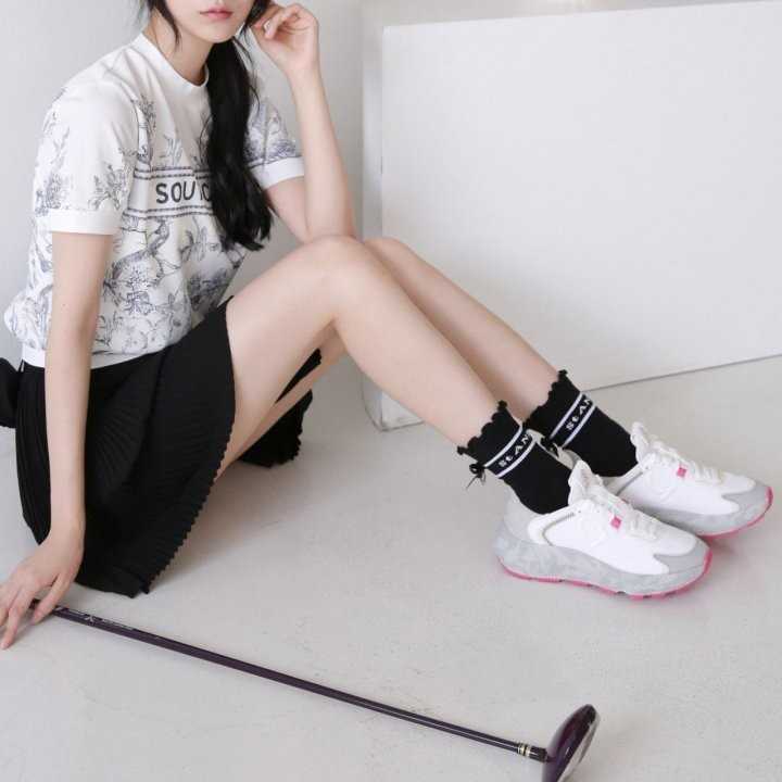 지포어 여성 KNIT UPPER SNOW MG4X2 골프화(2color)