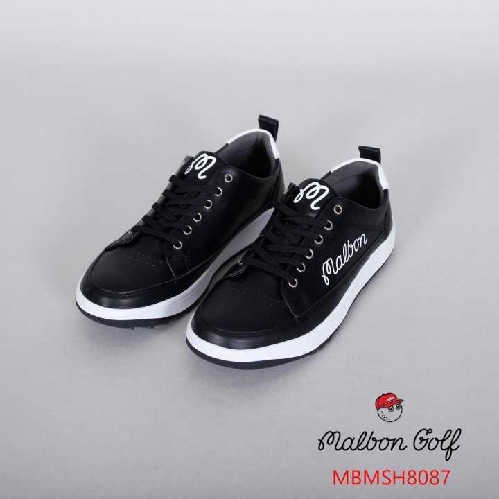 말본 남자 MBMSH8087 M로고 스파이크리스 골프화(2color)