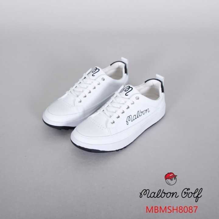말본 남자 MBMSH8087 M로고 스파이크리스 골프화(2color)