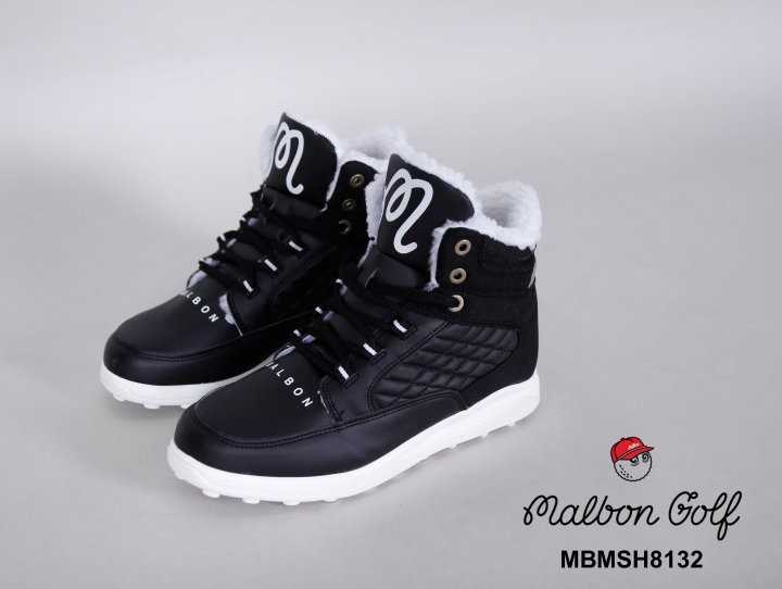 말본 남자 MBMSH8132 윈터 스크립트 방한 골프화 부츠(2color)