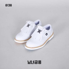 어뉴 남녀공용 8138 테슬 스파이크리스 골프화(2color)