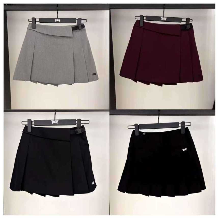 PXG 여성 하프 플리츠 스커트(3color)