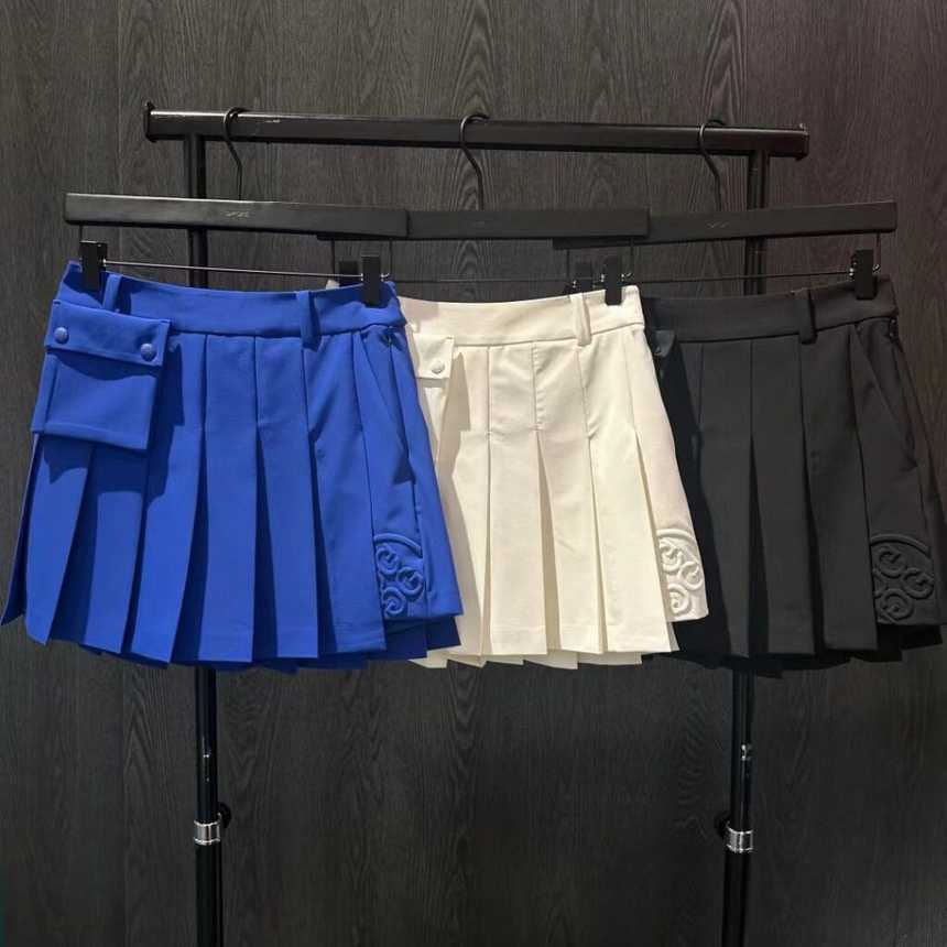 지포어 랩 플리츠 스커트 팬츠(3color)